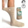 chaussette diabetique coton bio non comprimante