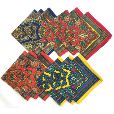 Lot 12 Bandanas Coton