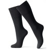 chaussettes modal anti-bacterien fibre de bois naturel noir femme