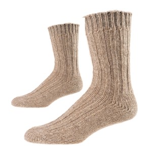 Chaussettes en laine d'alpaka épaisse