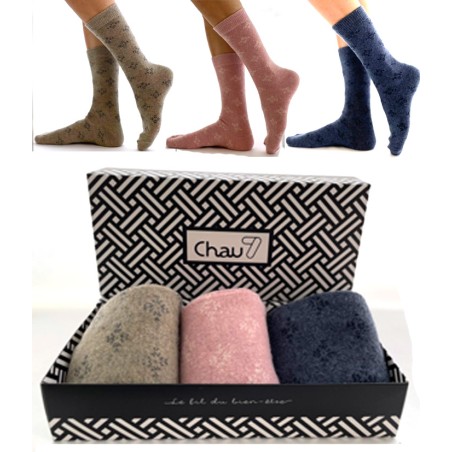 Chaussettes Cachemire et Soie