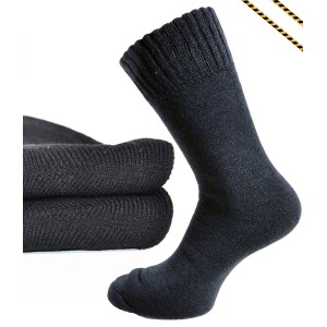 Chaussettes épaisses solides et hautes pour Homme Alpaga et Cordura®