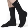 chaussettes japon 2 doigts en bambou gris ou noir