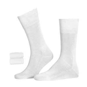 chaussettes blanche pour homme homme  fil d'ecosse pur coton qualite superieur fin et elegant