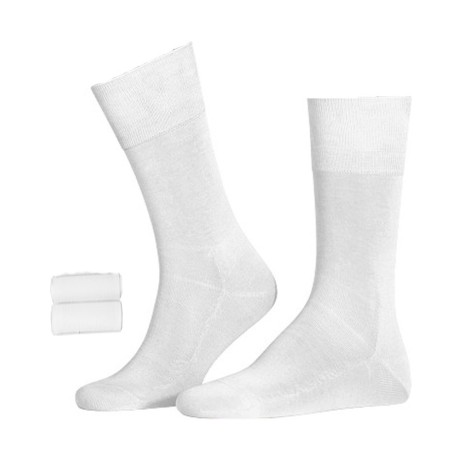 chaussettes blanche pour homme homme  fil d'ecosse pur coton qualite superieur fin et elegant