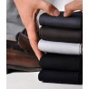 chaussettes marron marine pour homme  fil d'ecosse pur coton qualite superieur