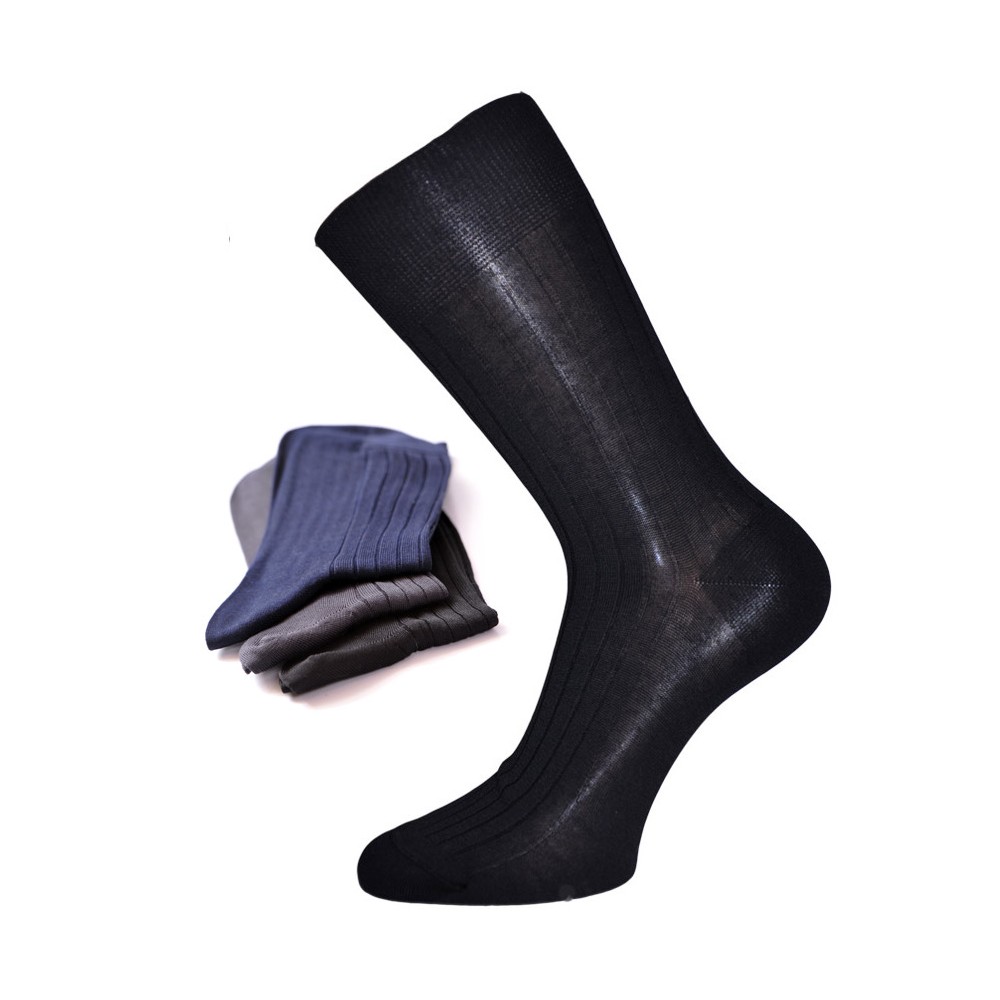 Lot de 400 paires chaussettes homme 80% coton 20% nylon