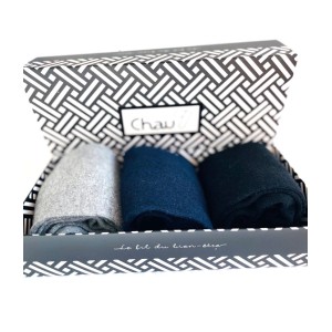 Chaussettes Homme Cachemire et Soie