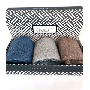 Chaussettes Homme Cachemire et Soie