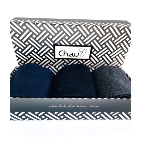Chaussettes Homme Cachemire et Soie