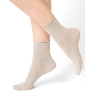 Chaussettes bambou Bord roulé