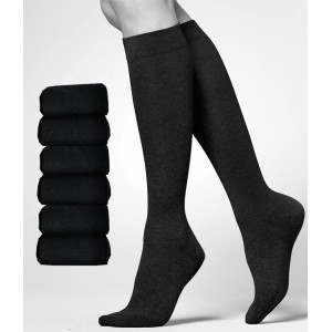 Chaussettes mi-bas Coton noir