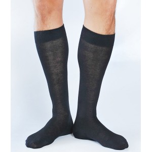 Chaussettes femme 100% soie unies