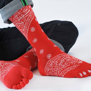 Coffret chaussettes doigts Bandana