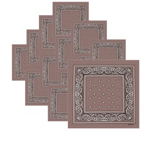 Lot de 12 bandanas identiques