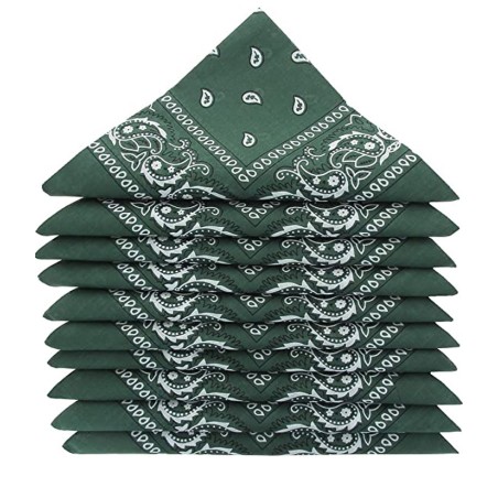 Lot 12 Bandanas Coton