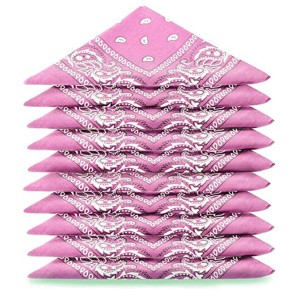 Lot de 12 bandanas identiques