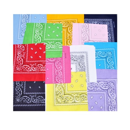 Lot de 12 bandanas identiques