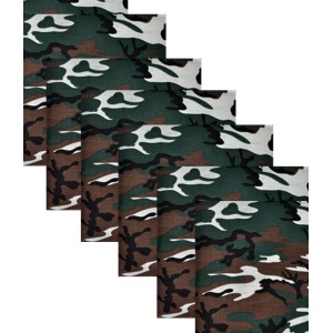 Lot de 12 bandanas identiques