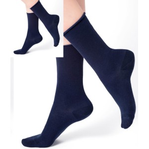 Chaussettes bambou Bord roulé