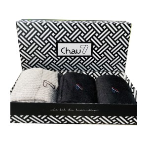 coffret bambou 3 paires de chaussettes en bambou