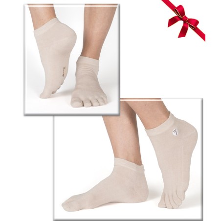 Chaussette doigt de pied Bambou - courte