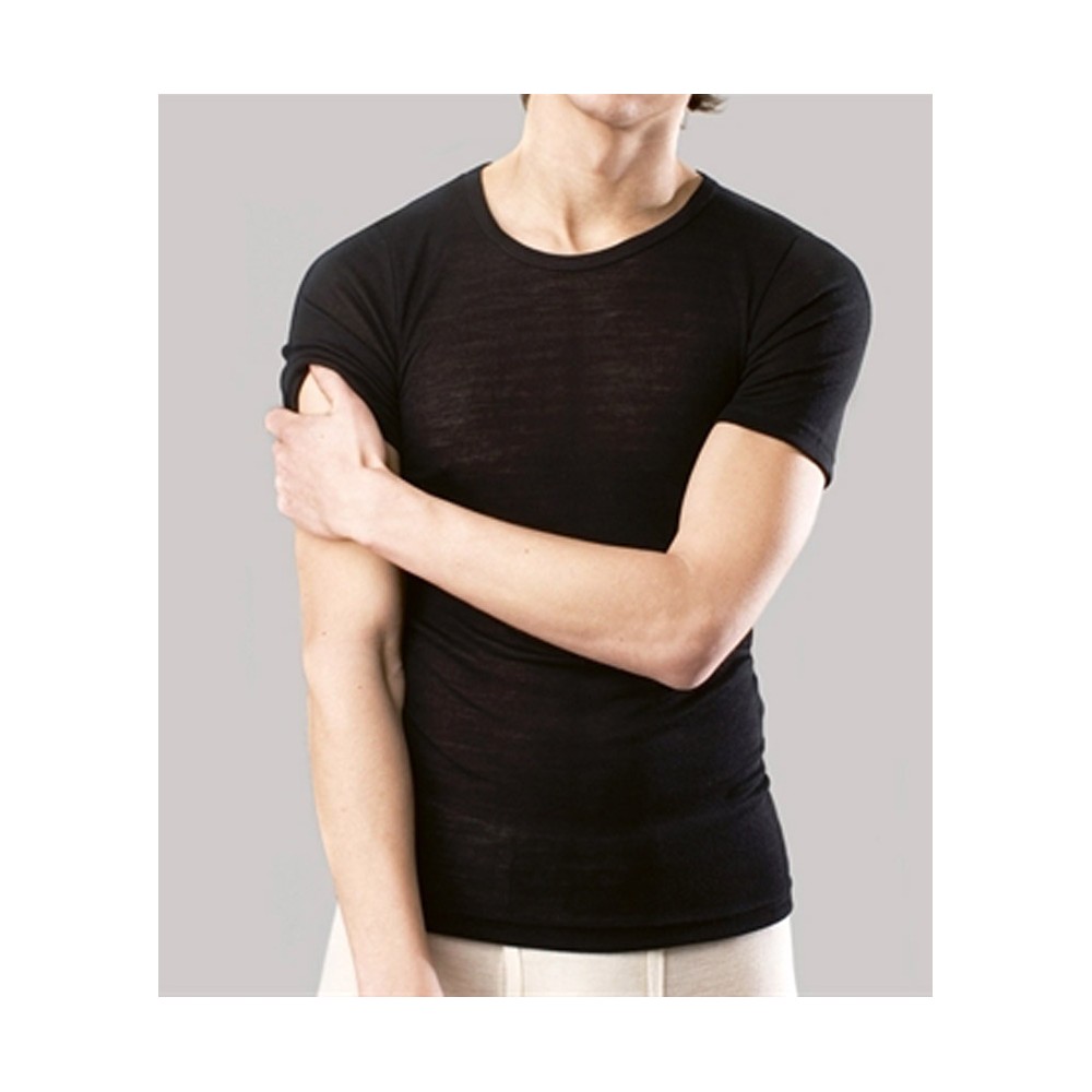 T-shirt manches courtes ecru homme