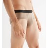 slip homme en fibre naturel modal beige