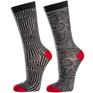 Chaussettes coton bio Motifs