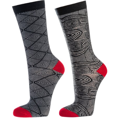 Chaussettes coton bio Motifs