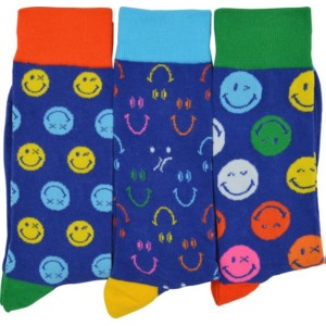 Chaussettes Smiley homme -...