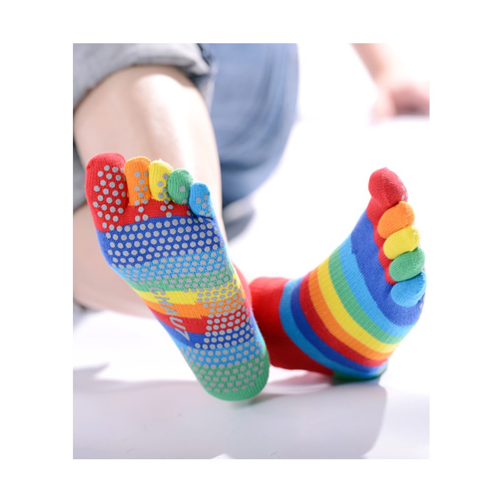 Chaussettes enfant Bleu nuit avec fil pailleté et perles - 27/30