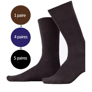 Chaussettes extra-confort Bambou