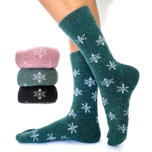 Chaussettes pour Femme en cachemire et soie
