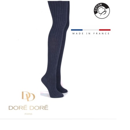 Collant en coton, marque DD, fabrication française Collant en coton, marque DD, fabrication française