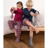 Chaussettes Norvegiennes enfant laine & coton bio