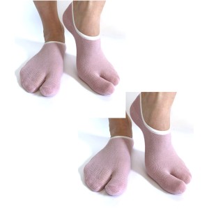 Chaussettes tabi tong courtes