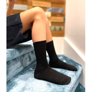 chaussette en bambou blanc pour enfant