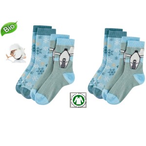 Chaussettes anallergiques pour enfants de 3 ans à enfants de 17 ans