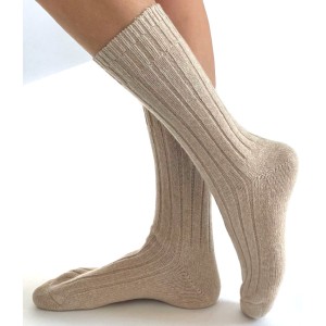 chaussettes laine mérinos cachemire chaude douce 2 paires