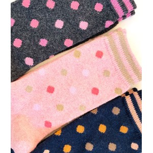 Chaussettes pour Femme en cachemire et soie