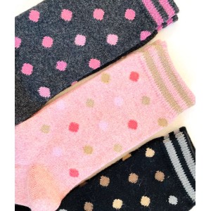 Chaussettes pour Femme en cachemire et soie