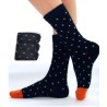 chaussettes a pois en laine douce chaudes