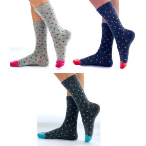 Chaussettes en Laine Angora pour Femme - Confort Douceur et Élégance