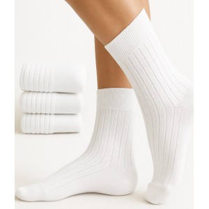 chaussettes fil ecosse bio 100% coton femme