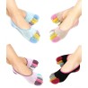 Chaussettes Très Courtes à Doigts en coton soquette invisibles