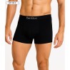 boxer noir en bambou pour homme