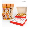 chaussettes pizza. coffret cadeau coffret idee kdo marrant original chaussettes pizzaiolo