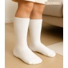 chaussettes petit enfant en bambou blanc doux sans couture chaussettes blanches