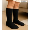 chaussettes en lot pour bebe enfant en bambou noir